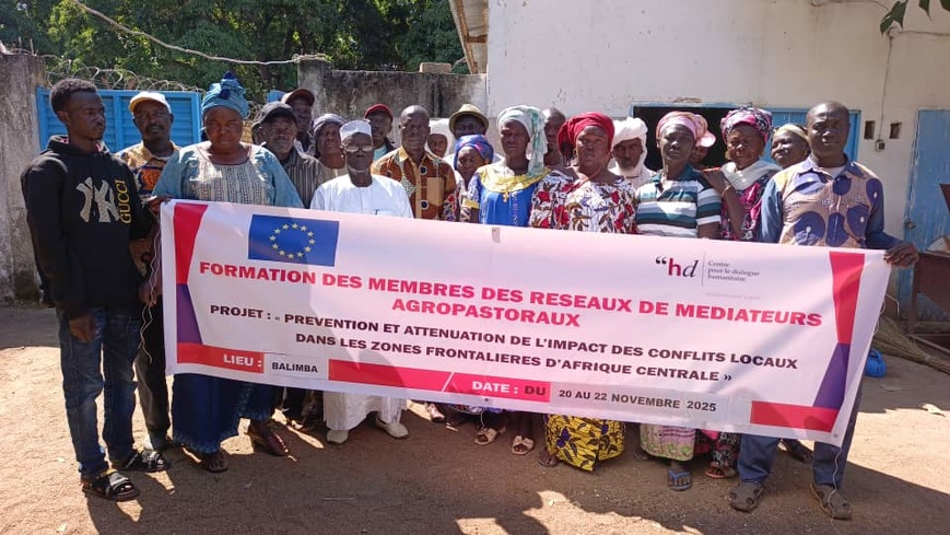 Tchad : Le Centre HD organise un atelier à Balimba pour la prévention des conflits agropastoraux Tchad : Le Centre HD organise un atelier à Balimba pour la prévention des conflits agropastoraux
