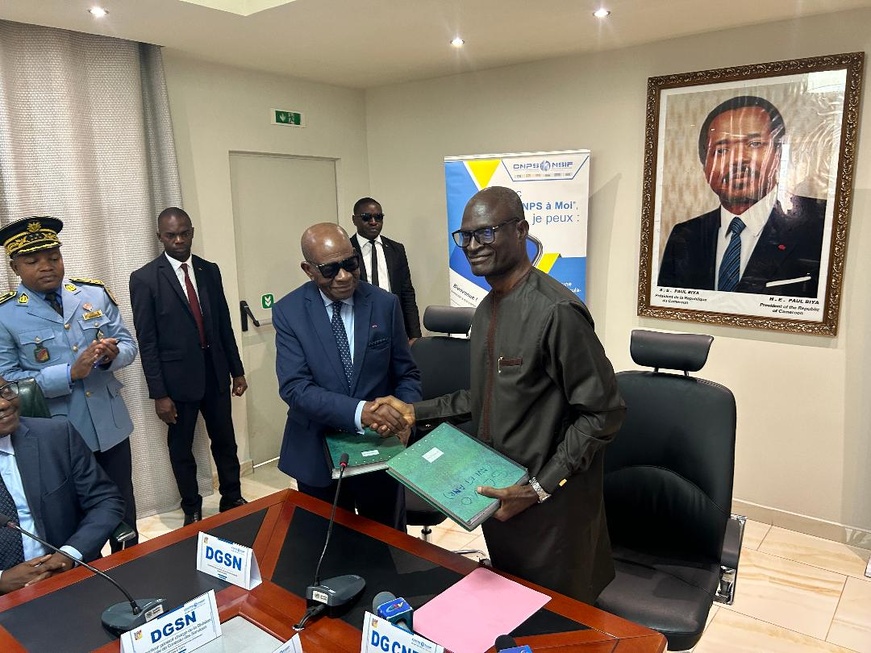 Cameroun : la CNPS et la Police nationale signent un protocole pour sécuriser les droits sociaux Cameroun : la CNPS et la Police nationale signent un protocole pour sécuriser les droits sociaux