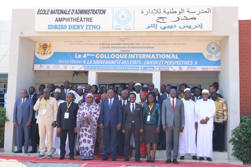 Tchad : l’ENA lance le 4ᵉ Colloque international sur la souveraineté des États Tchad : l’ENA lance le 4ᵉ Colloque international sur la souveraineté des États