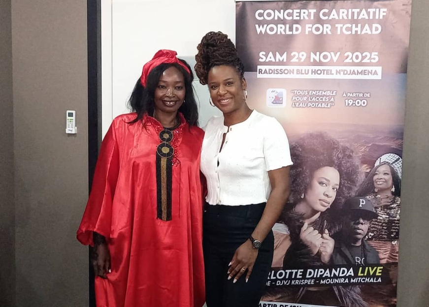 Concert humanitaire au Tchad : Charlotte Dipanda et Mounira Mitchala unies pour les communautés vulnérables