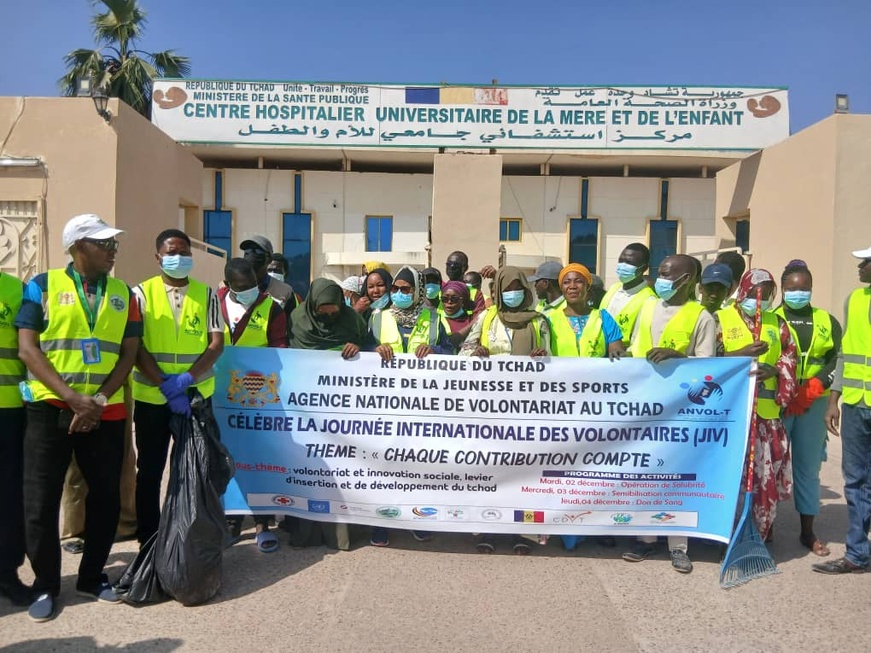 Tchad : célébration de la Journée Internationale des Volontaires