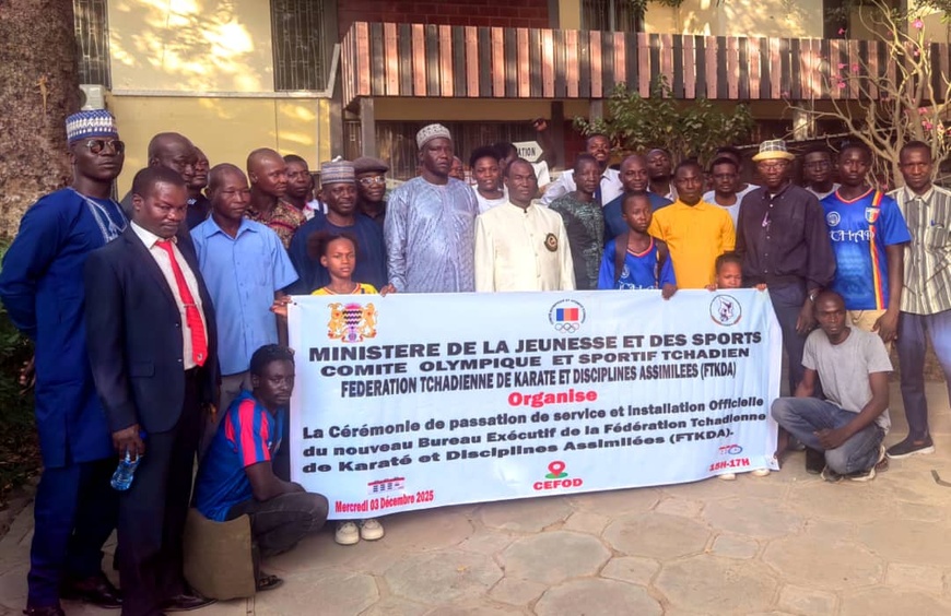 Tchad : Mahadi Kassouré installé à la tête d'une fédération de karaté en quête de performance Tchad : Mahadi Kassouré installé à la tête d'une fédération de karaté en quête de performance