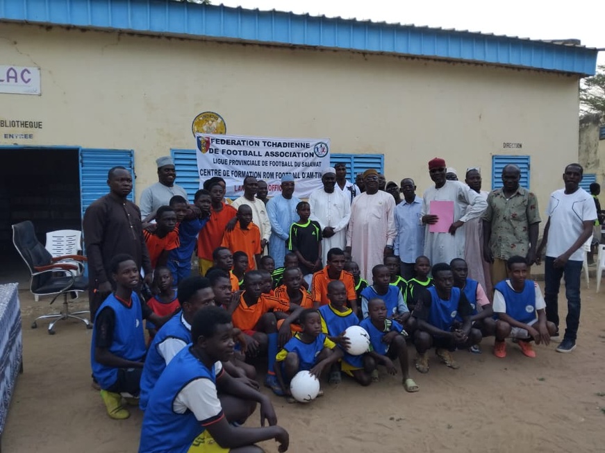 Tchad : coup d’envoi des activités du Centre de formation Rom Football Tchad : coup d’envoi des activités du Centre de formation Rom Football