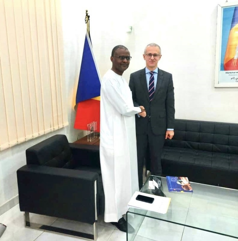 Tchad : l’ambassadeur de l’Union européenne reçu par le ministre des Finances