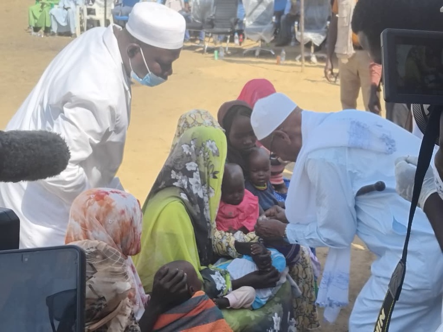 Tchad : le Salamat lance une riposte intégrée contre la rougeole, la polio et les parasites Tchad : le Salamat lance une riposte intégrée contre la rougeole, la polio et les parasites