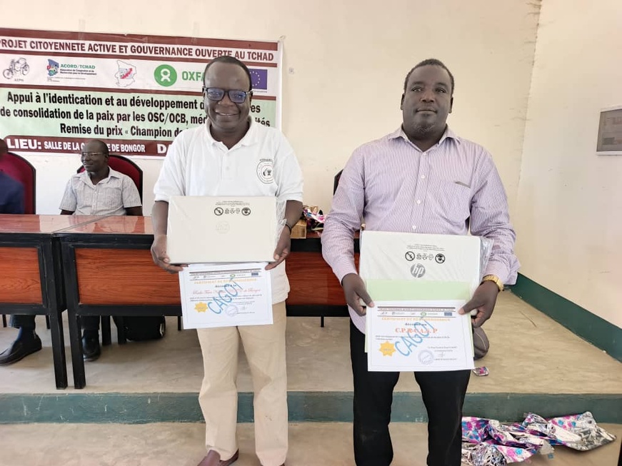 Tchad :  promotion de la paix, deux institutions du Mayo-Kebbi Est à l’honneur