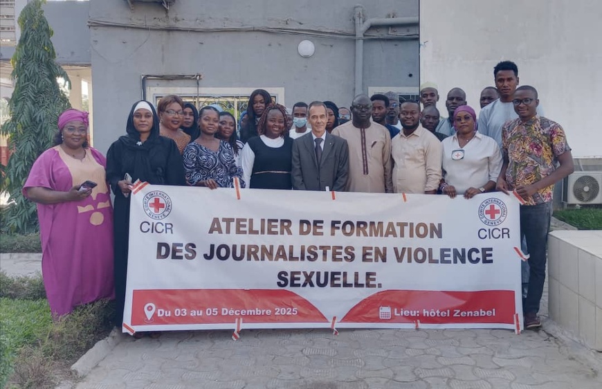 Tchad : des journalistes mieux outillés pour traiter la problématique des violences sexuelles, grâce au CICR