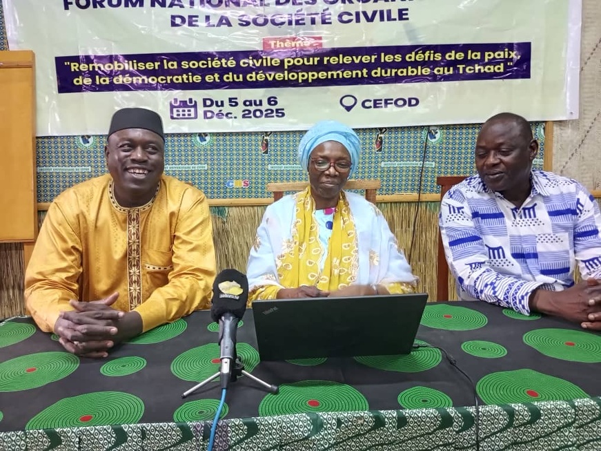 CSAPR : La société civile tchadienne se mobilise pour la paix, la démocratie et le développement durable CSAPR : La société civile tchadienne se mobilise pour la paix, la démocratie et le développement durable