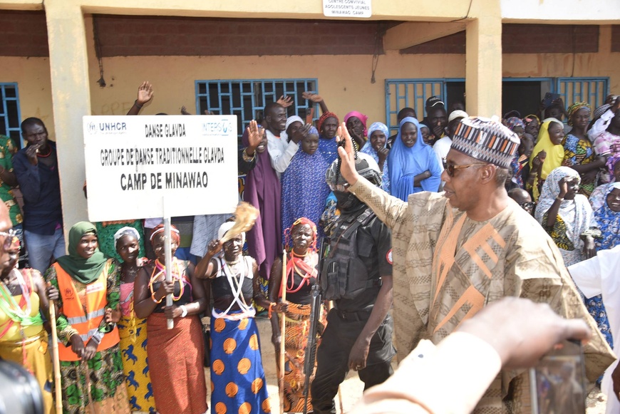 Cameroun - Nigeria : Le Gouverneur de Borno visite le camp de Minawao et promet une aide au retour
