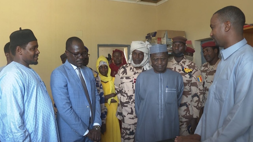 Tchad : le délégué général du gouvernement en visite inopinée au Tribunal de grande instance d’Am-Timan Tchad : le délégué général du gouvernement en visite inopinée au Tribunal de grande instance d’Am-Timan
