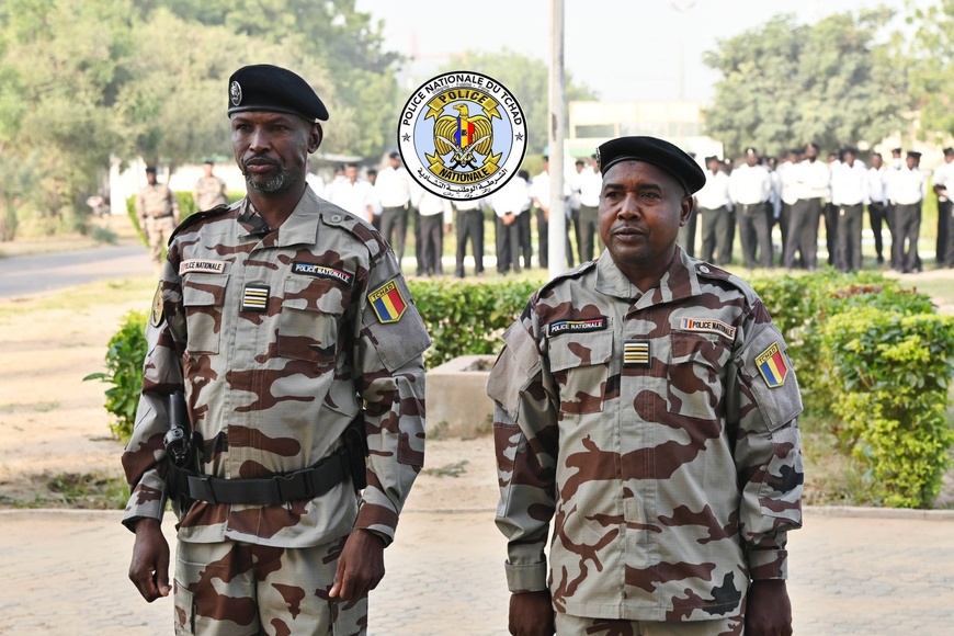 Tchad : deux officiers de Police pour leur dévouement exemplaire Tchad : deux officiers de Police pour leur dévouement exemplaire