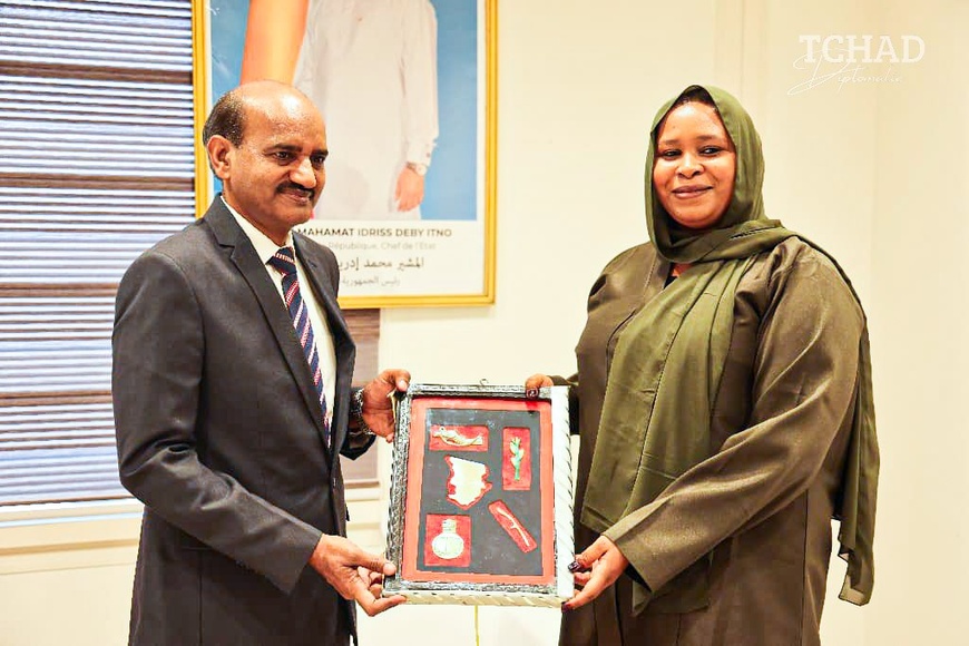 Tchad : l’ambassadeur de l’Inde fait ses adieux