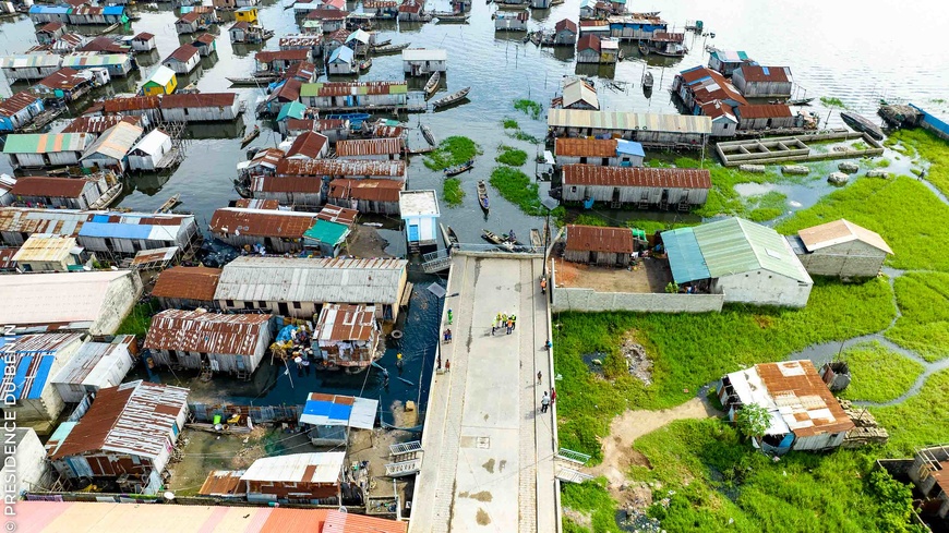 Bénin : Le quartier Ladji de Cotonou transformé par le Programme d’Assainissement Pluvial (PAPC)