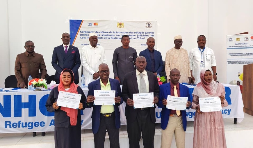 Tchad : au Ouaddaï, 100 juristes réfugiés soudanais formés au droit tchadien Tchad : au Ouaddaï, 100 juristes réfugiés soudanais formés au droit tchadien