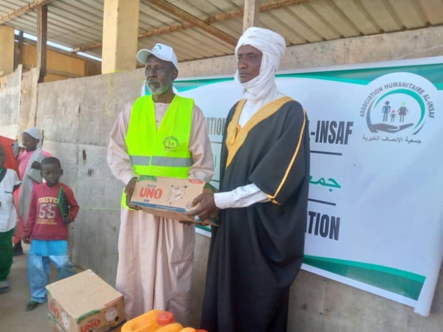 Tchad : l’Association Al-Insaf assiste les réfugiés de Gaoui Tchad : l’Association Al-Insaf assiste les réfugiés de Gaoui