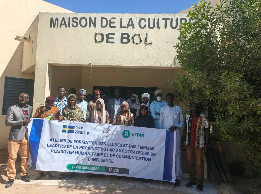 Tchad : atelier de formation des jeunes et des femmes leaders du Lac aux stratégies de plaidoyer humanitaire Tchad : atelier de formation des jeunes et des femmes leaders du Lac aux stratégies de plaidoyer humanitaire