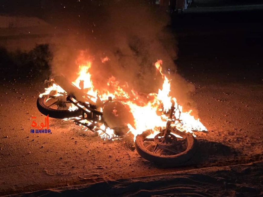 N'djamena : une chute de moto à grande vitesse fait deux blessés à Sabangali N'djamena : une chute de moto à grande vitesse fait deux blessés à Sabangali