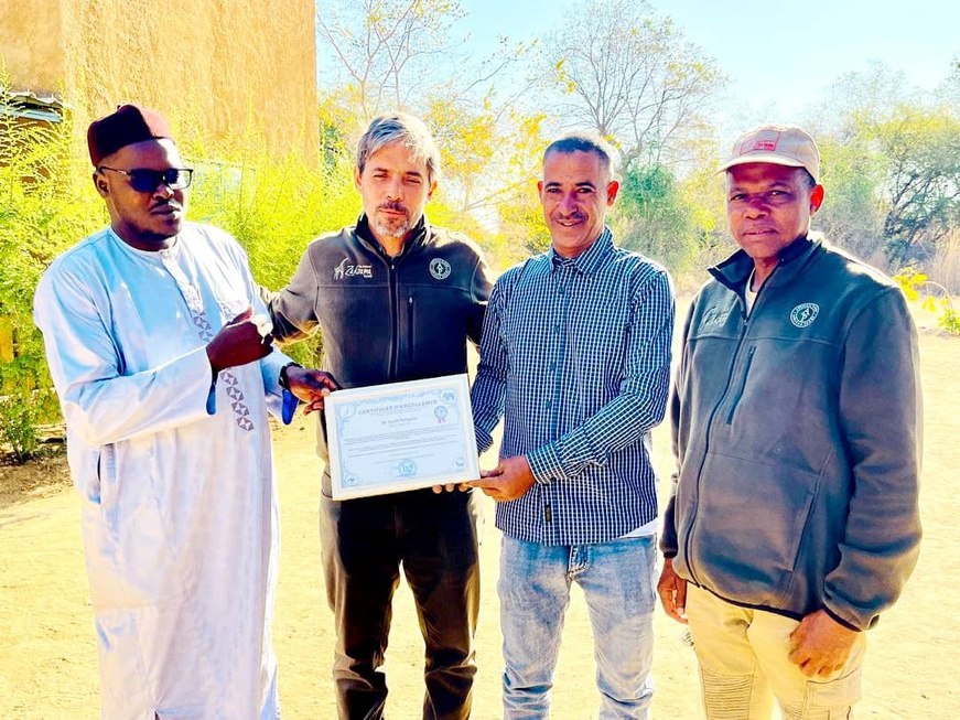 Zakouma : La jeunesse du Salamat honore Cyril Pelissier pour l'excellence de sa gestion