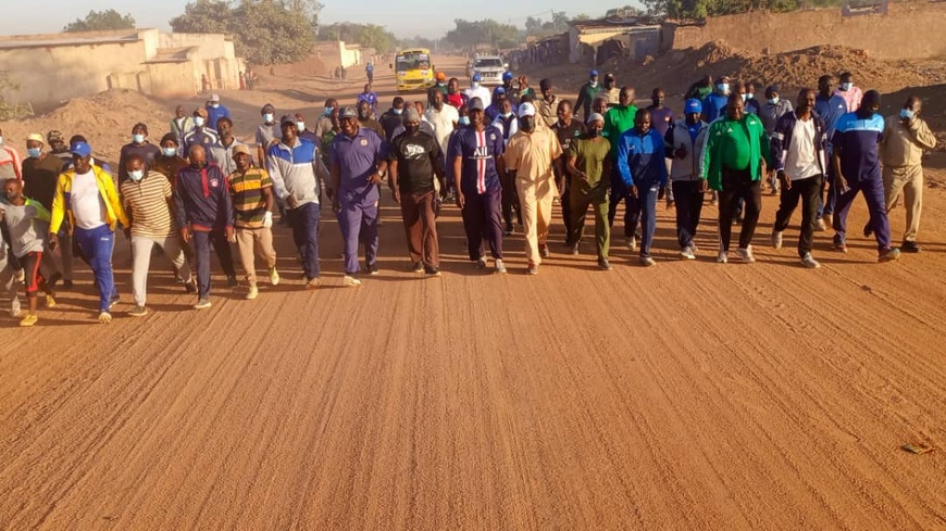 Mongo : Les vétérans en marche pour la fraternité et la santé Mongo : Les vétérans en marche pour la fraternité et la santé