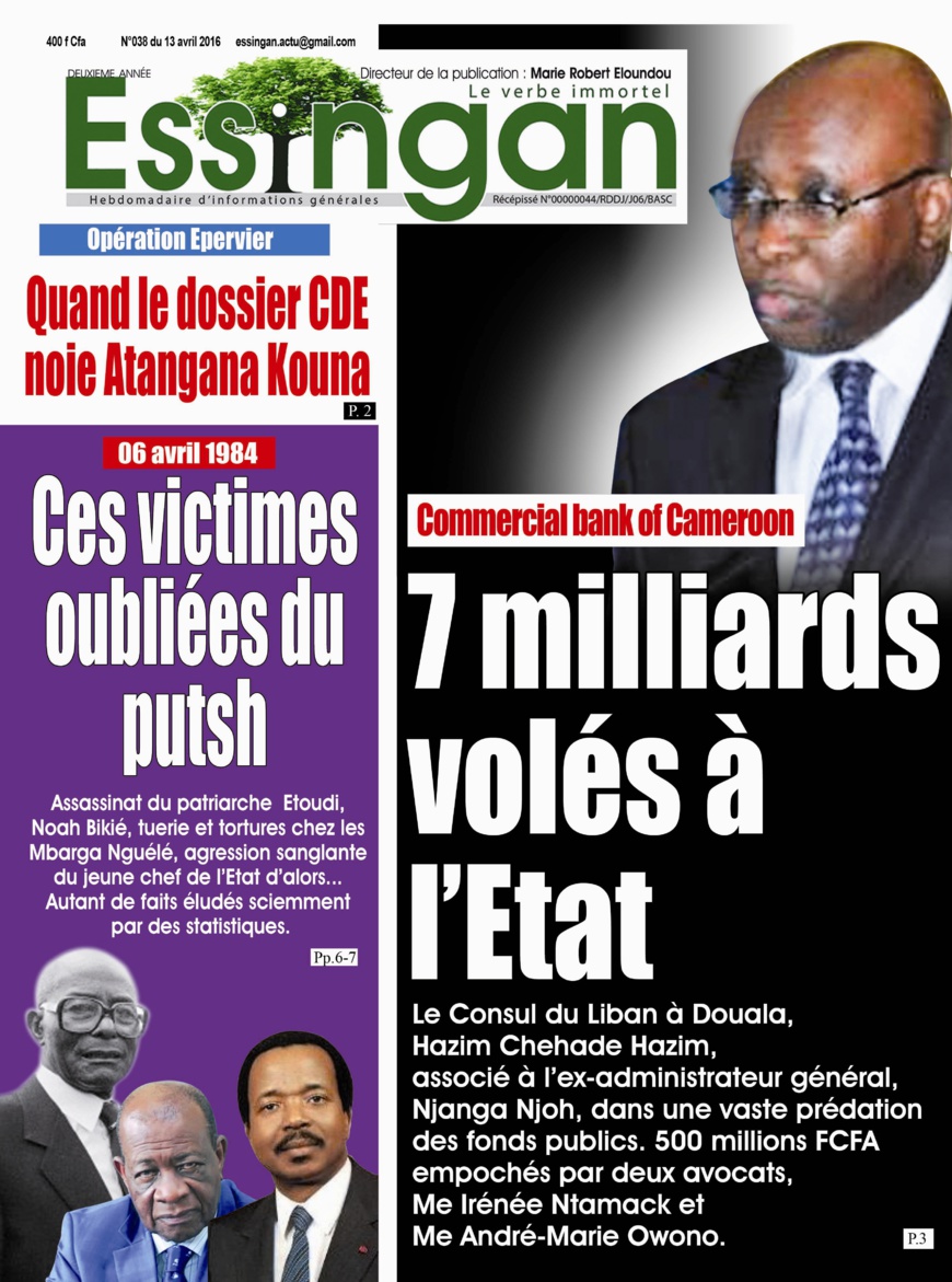 Cameroun : Le Consul général du Liban dans la mafia Cameroun : Le Consul général du Liban dans la mafia