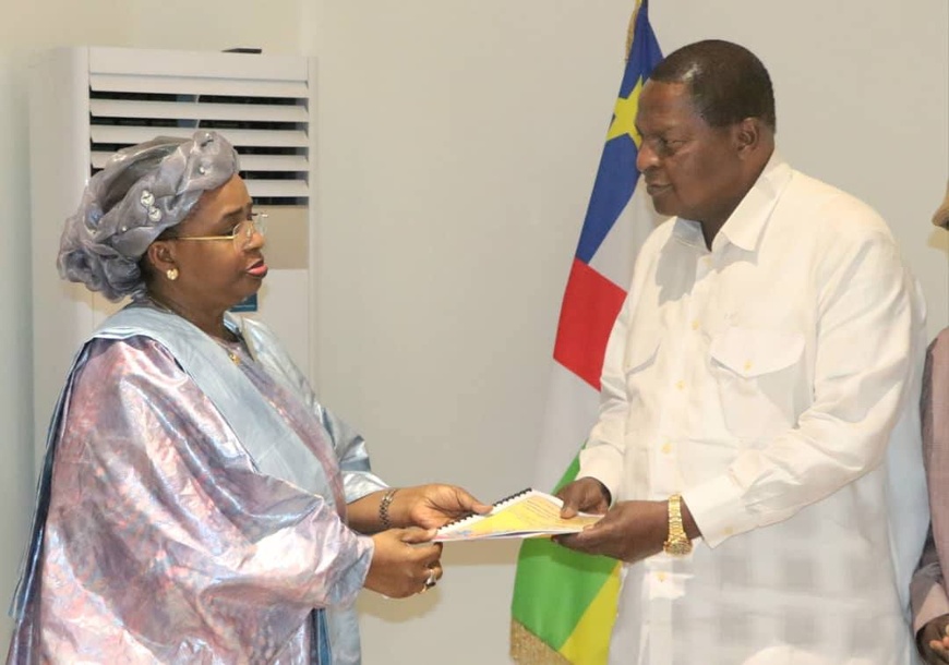 RCA : la mission conjointe d'observation électorale de la diaspora africaine en Europe remet son rapport RCA : la mission conjointe d'observation électorale de la diaspora africaine en Europe remet son rapport