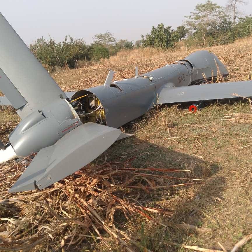 Nigeria : Un drone de combat de la NAF s’écrase dans la forêt de Kontagora