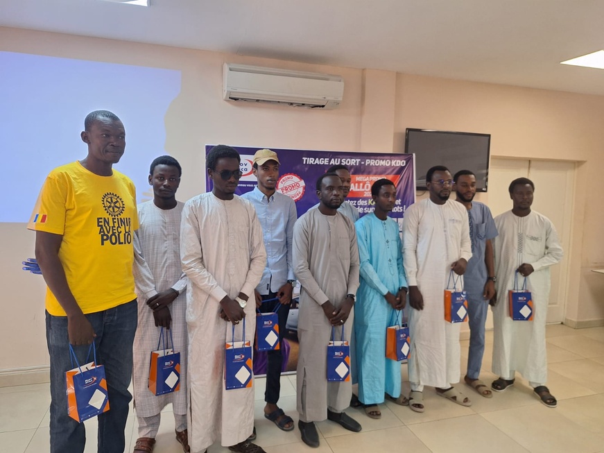 Tchad : Moov Africa clôture sa « MEGA PROMO ALLÔ ALLÔ 2025 » en récompensant ses derniers gagnants Tchad : Moov Africa clôture sa « MEGA PROMO ALLÔ ALLÔ 2025 » en récompensant ses derniers gagnants