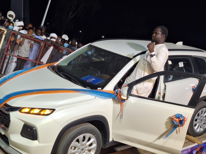Tchad : Moov Africa remet une superbe voiture et les autres lots aux heureux gagnants du dernier tirage Tchad : Moov Africa remet une superbe voiture et les autres lots aux heureux gagnants du dernier tirage