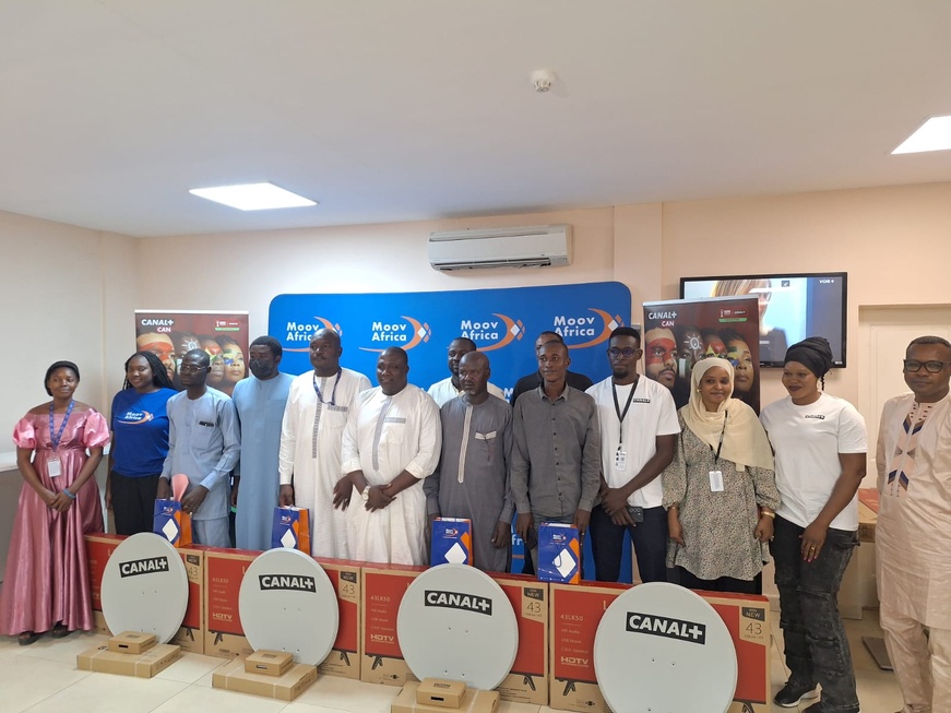 Tchad : Moov Africa récompense les meilleurs pronostiqueurs de la CAN 2025