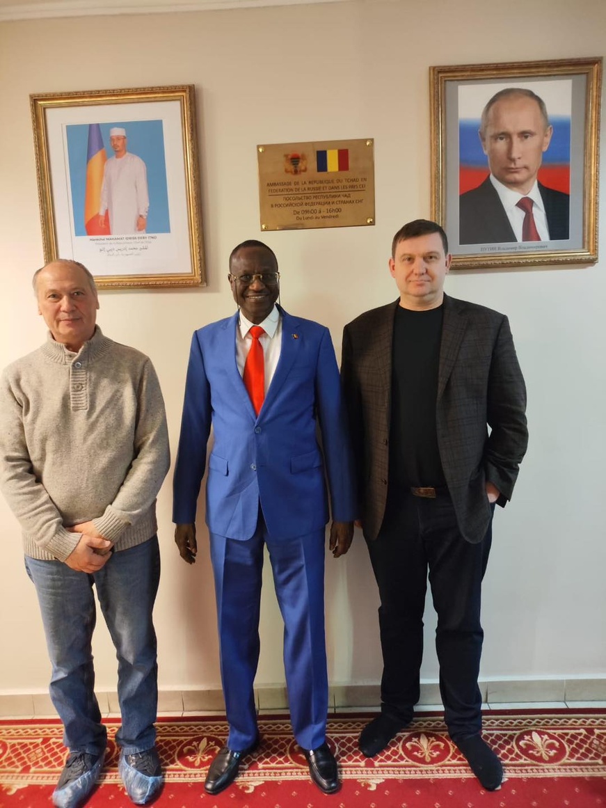 Ambassade du Tchad à Moscou : une deuxième rencontre fructueuse avec le secteur privé russe Ambassade du Tchad à Moscou : une deuxième rencontre fructueuse avec le secteur privé russe