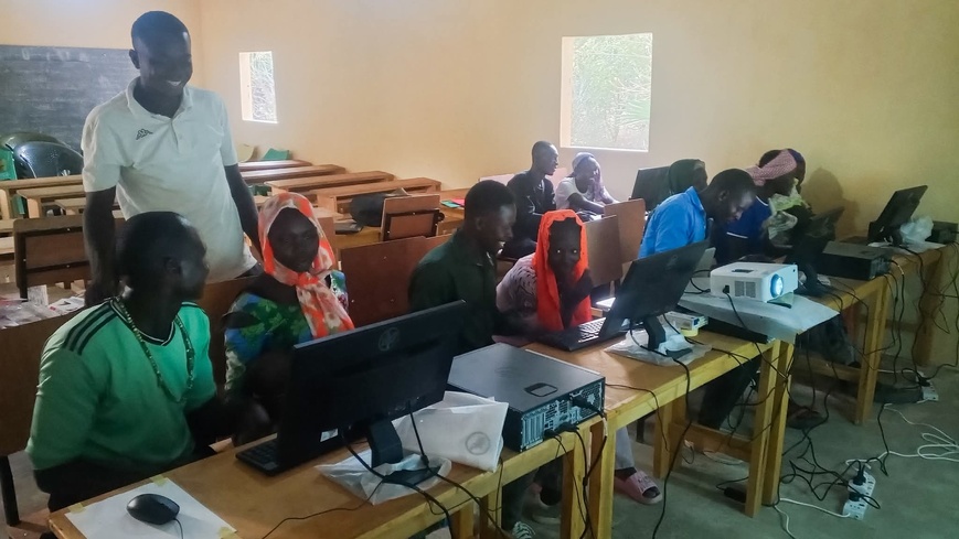 Tchad : le numérique au service des jeunes du projet RENFORT de la province du Moyen Chari Tchad : le numérique au service des jeunes du projet RENFORT de la province du Moyen Chari
