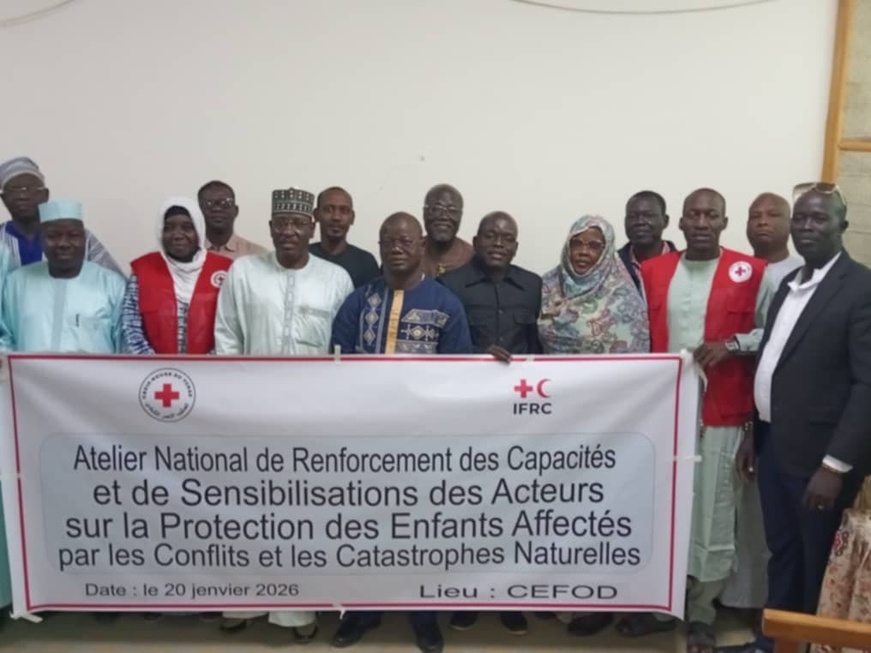 Tchad : la Croix-Rouge du Tchad renforce les capacités des acteurs nationaux