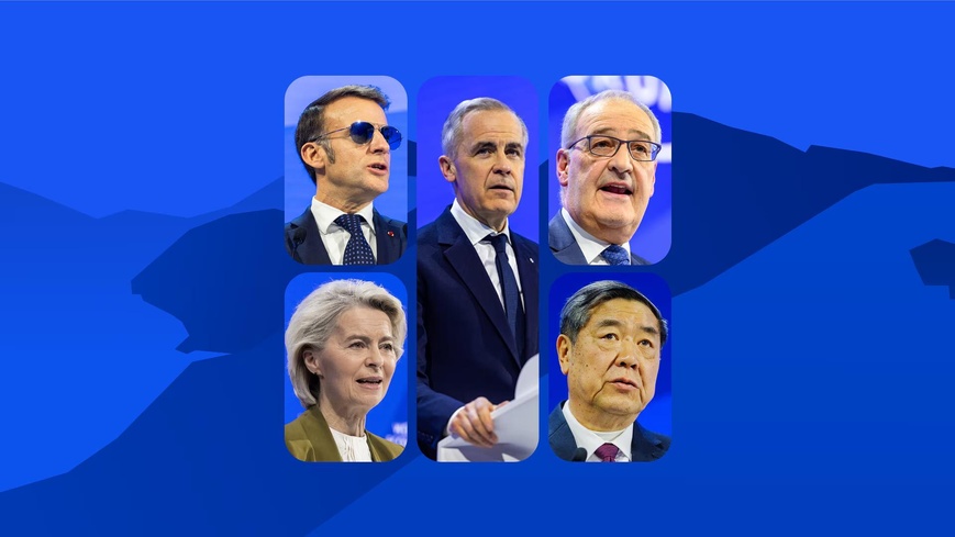 Davos 2026 est l'une des réunions de plus haut niveau de l'histoire des Assemblées annuelles. Photo : Forum économique mondial