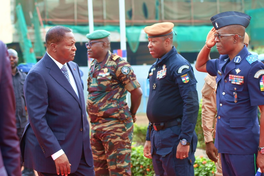 Sommet extraordinaire de la CEMAC : le président Touadéra s'est envolé pour Brazzaville