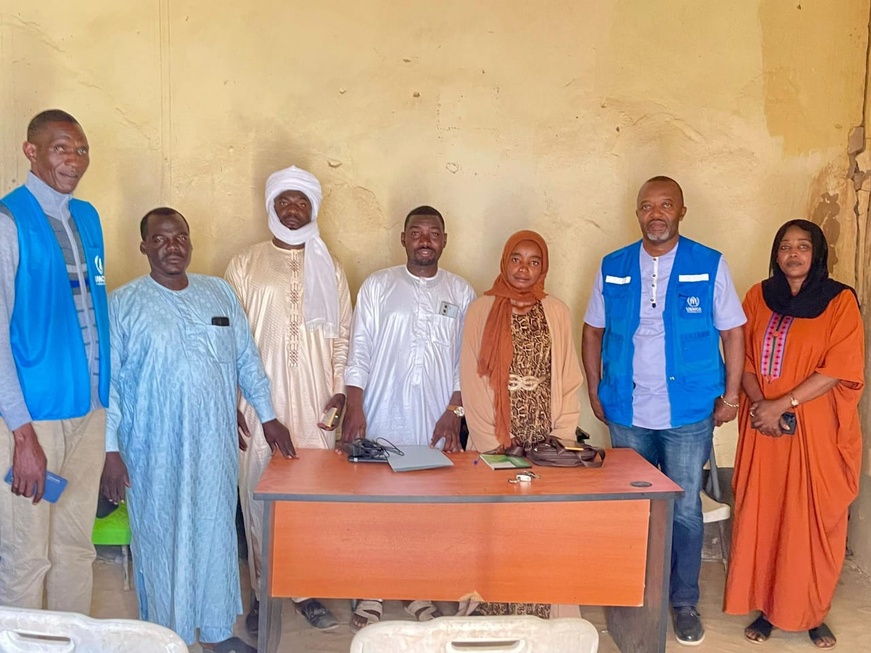 Sila : L'UNHCR renforce les capacités opérationnelles de la jeunesse à Goz-Beïda