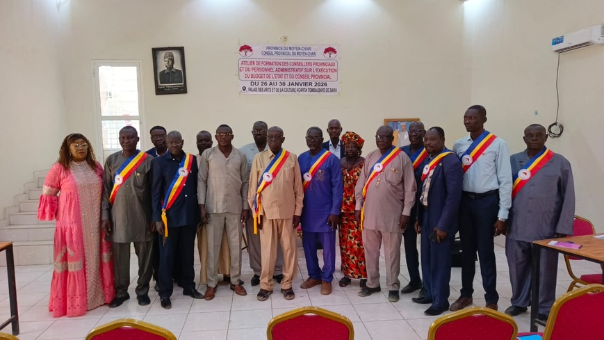Tchad : les conseillers provinciaux du Moyen-Chari en formation sur la gestion du budget public