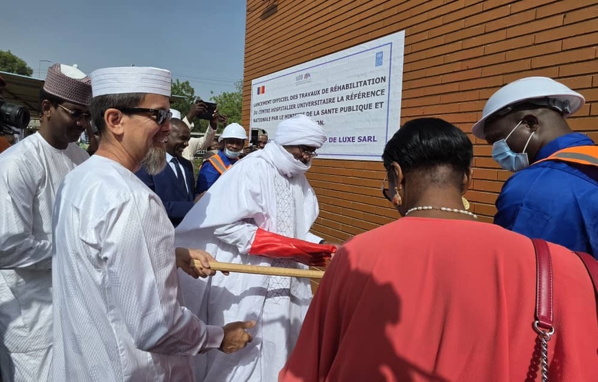 Tchad : cérémonie des travaux de réhabilitation de deux CHU-RN et Renaissance de l'hôpital central de N'Djamena