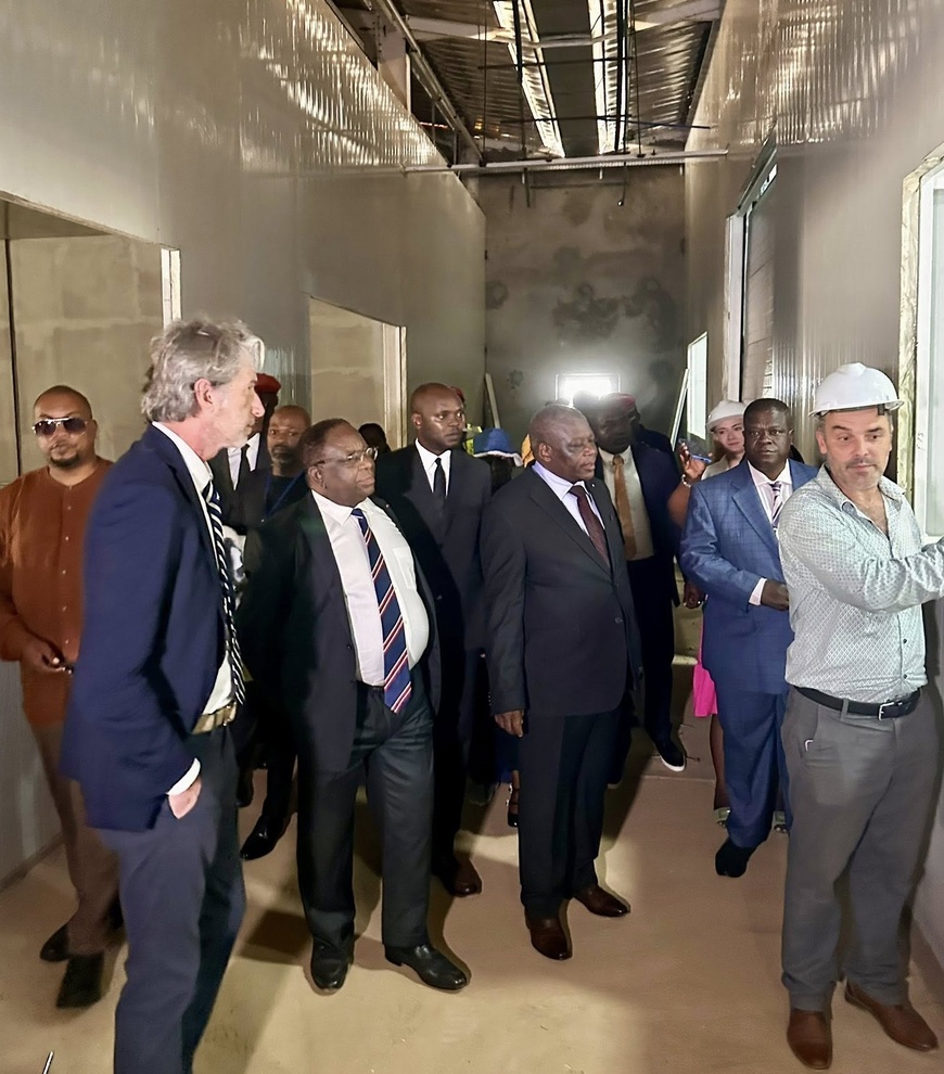 Cameroun : le niveau du chantier de construction de la chocolaterie d’Obala est satisfaisant Cameroun : le niveau du chantier de construction de la chocolaterie d’Obala est satisfaisant