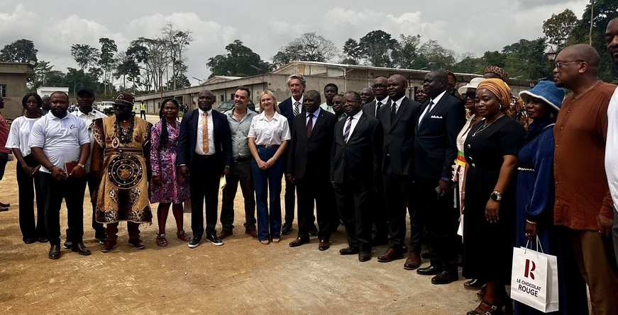 Cameroun : le niveau du chantier de construction de la chocolaterie d’Obala est satisfaisant Cameroun : le niveau du chantier de construction de la chocolaterie d’Obala est satisfaisant