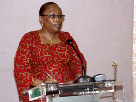 Présidente de l'Assemblée Nationale Centrafricaine: Mme Emilie Béatrice Epaye