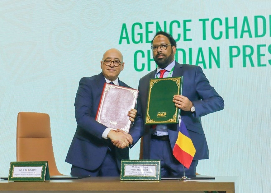 Tchad : L’ATPE et la MAP signent un accord de partenariat à Marrakech Tchad : L’ATPE et la MAP signent un accord de partenariat à Marrakech