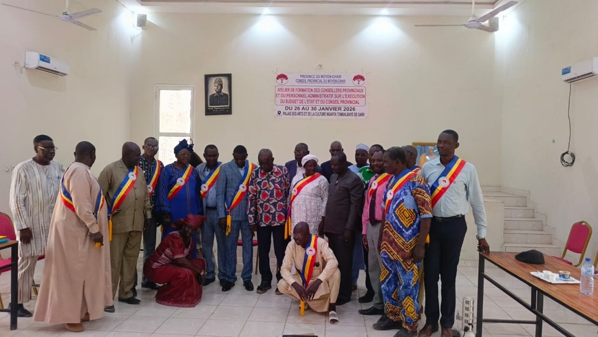 Gouvernance au Moyen-Chari : Les conseillers provinciaux s'arment pour le budget 2026 Gouvernance au Moyen-Chari : Les conseillers provinciaux s'arment pour le budget 2026