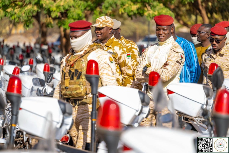 Sécurité au Burkina : 2 000 motos "Yento" pour la Police Nationale Sécurité au Burkina : 2 000 motos "Yento" pour la Police Nationale
