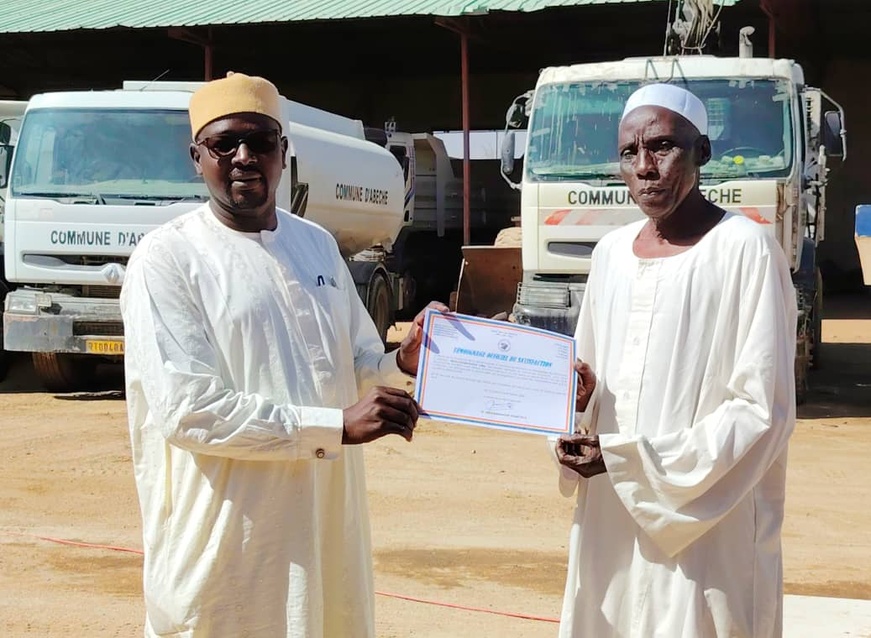Tchad : la commune d'Abéché honore ses agents lors d'une cérémonie de présentation des vœux Tchad : la commune d'Abéché honore ses agents lors d'une cérémonie de présentation des vœux