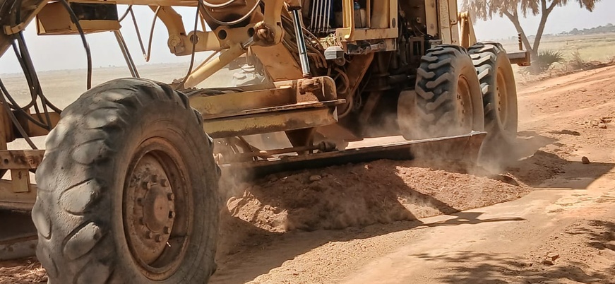 Tchad : les travaux d’aménagement de la route Laï–Kélo ont repris