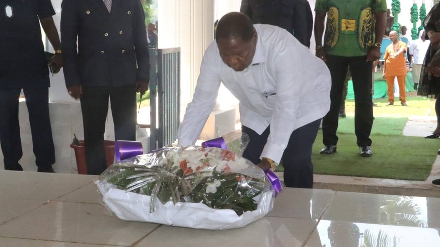 RCA : commémoration du 16ᵉ anniversaire de la disparition du général André Kolingba RCA : commémoration du 16ᵉ anniversaire de la disparition du général André Kolingba