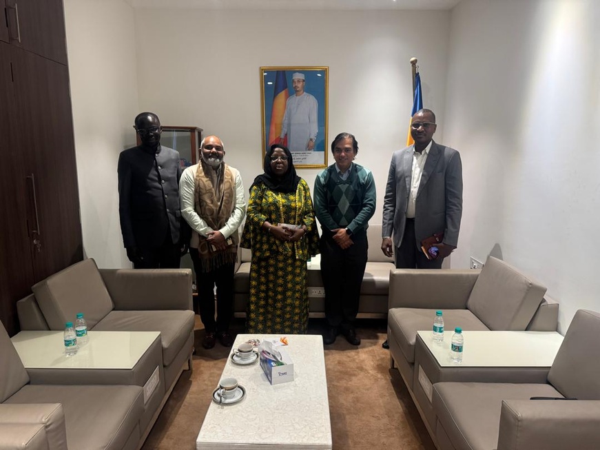 Coopération sanitaire : l’ambassade du Tchad en Inde échange avec Yashoda Hospitals