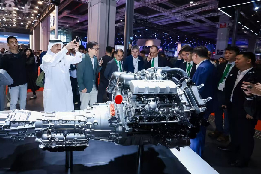 Great Wall Motor debuts a 4.0T V8 engine at the Auto Shanghai 2025. (Photo from Great Wall Motor) Great Wall Motor debuts a 4.0T V8 engine at the Auto Shanghai 2025. (Photo from Great Wall Motor)
