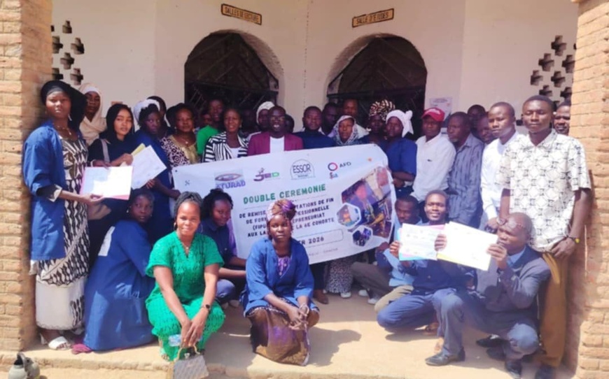 Tchad : à Abéché, 40 jeunes reçoivent leurs attestations de fin de formation professionnelle Tchad : à Abéché, 40 jeunes reçoivent leurs attestations de fin de formation professionnelle