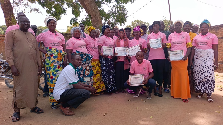 Tchad : 36 jeunes filles outillées pour transformer les produits locaux à Sarh Tchad : 36 jeunes filles outillées pour transformer les produits locaux à Sarh